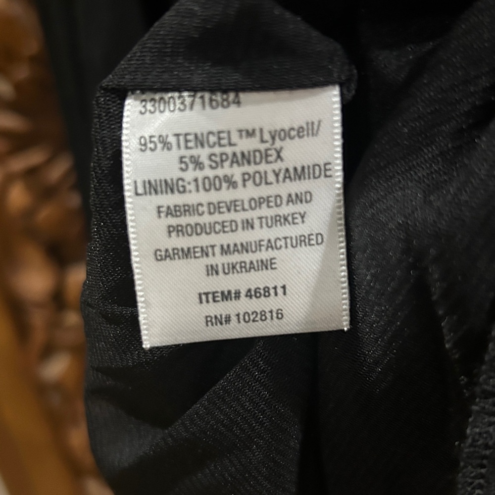 EUC Garnet Hill medium black dress - Picture 6 of 8